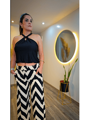 Pantalón Líneas Cinturón