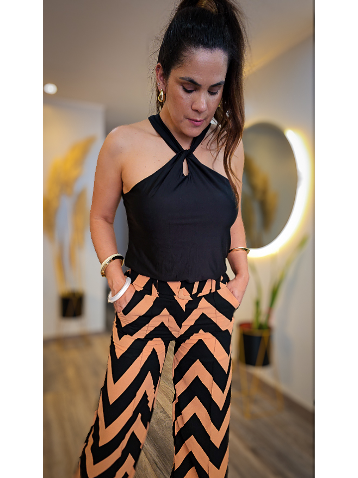 Pantalón Líneas Cinturón 4