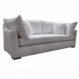 Sofá 3 Cuerpos Blanco