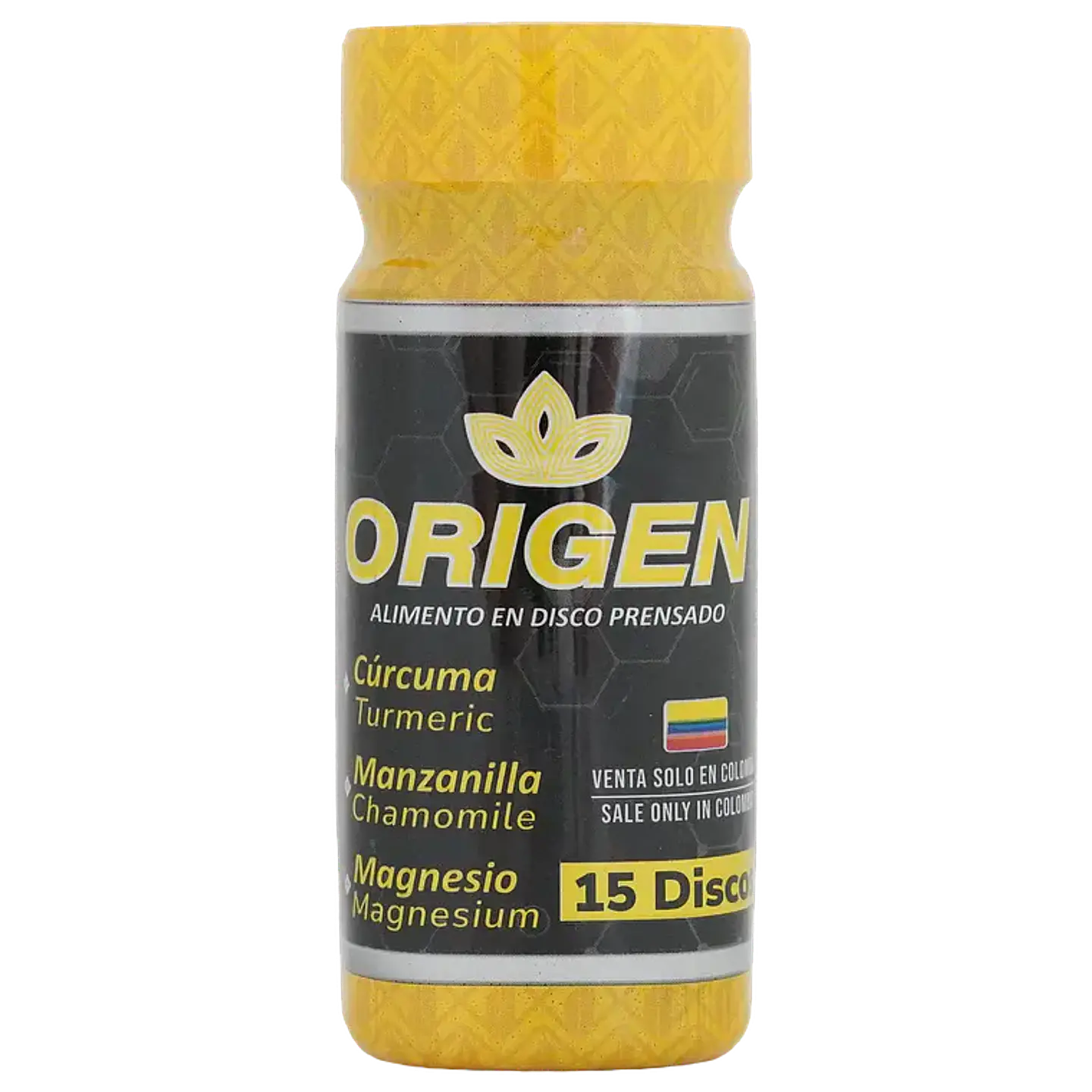 ORIGEN Alimento en disco prensado 1