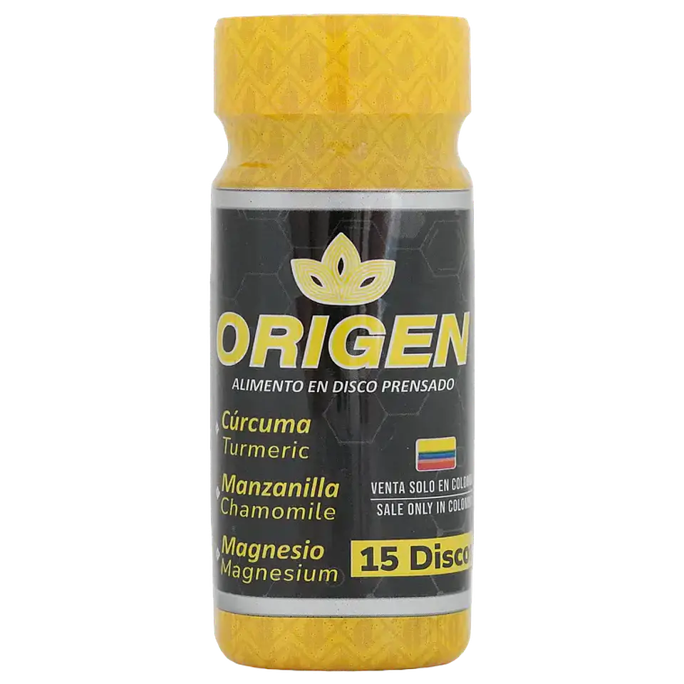 ORIGEN Alimento en disco prensado 1