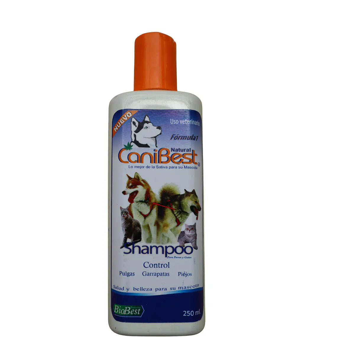 Shampoo para Mascotas CaniBest 250ml. 1
