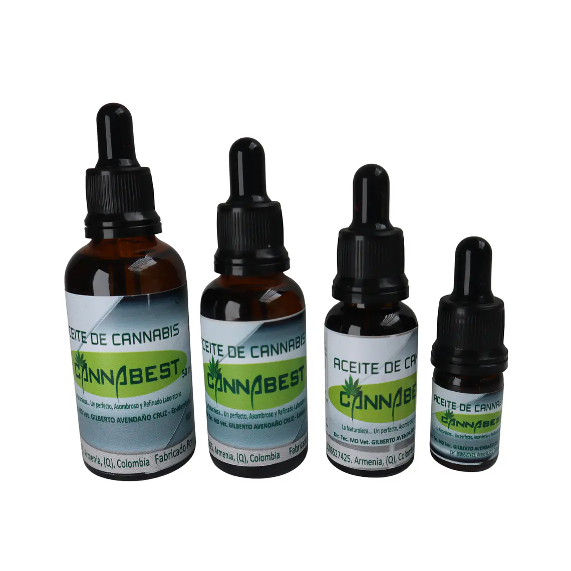 Promoción Aceites Cannabest  50ml, 30ml, 20ml, 5ml 1
