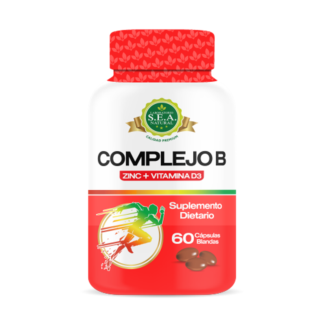 Complejo B + Zinc + Vitamina D3 1