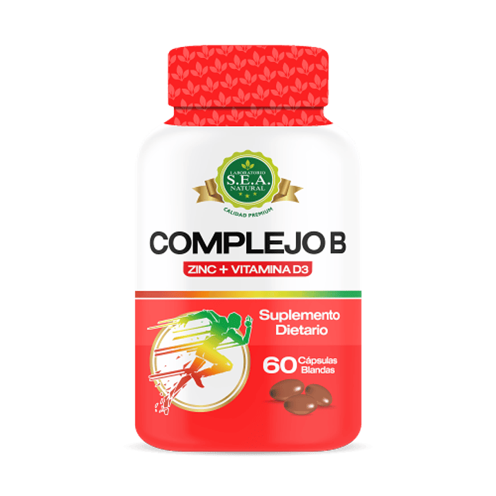 Complejo B + Zinc + Vitamina D3 1