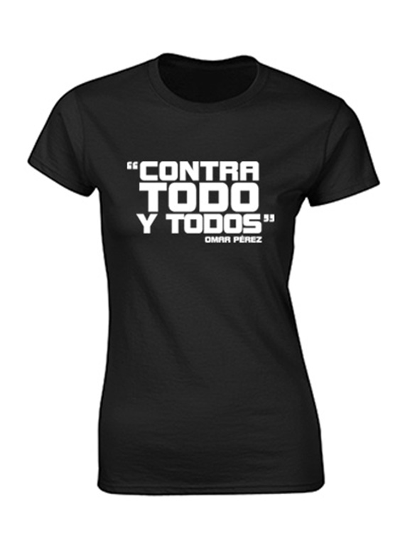 Camiseta mujer - Contra todo y todos