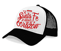 Gorra malla - A Santa Fe lo llevo en el corazón