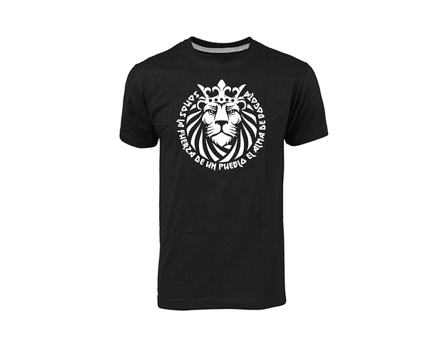 Camiseta hombre - León fuerza de un pueblo