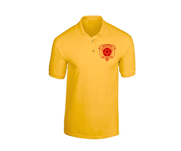 Polo Hombre - Amarilla - Talla L - Escudo Col