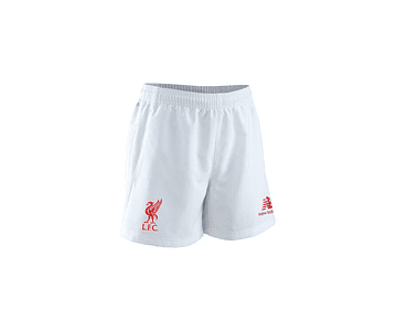 Pantaloneta Réplica Liverpool  - Blanca Talla L     