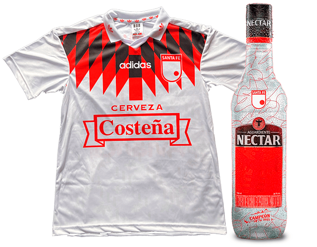 Aguardiente nectar Santa Fe + Retro