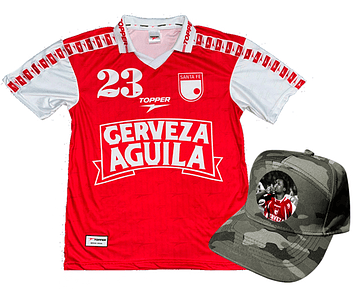Retro (Topper Roja) + gorra