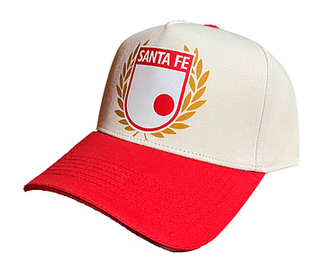 Gorra Beige / Rojo - Santa Fe