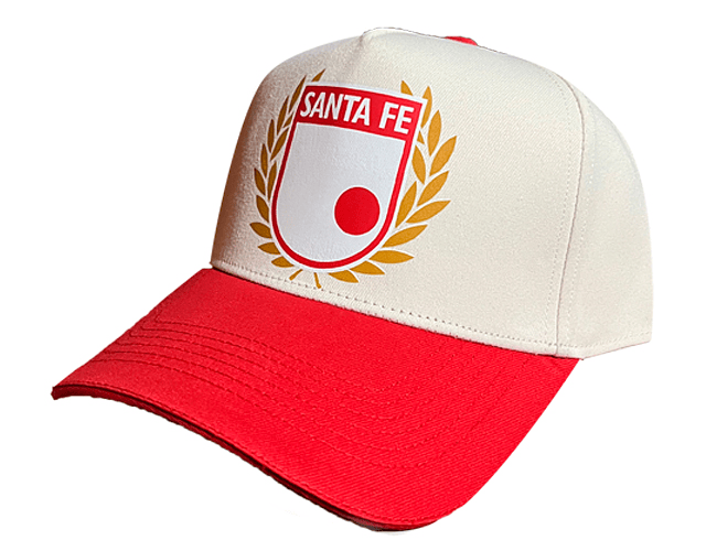 Gorra Beige / Rojo - Santa Fe