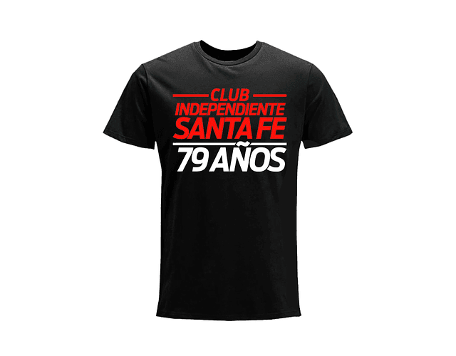 Camiseta - SANTA FE 79 AÑOS