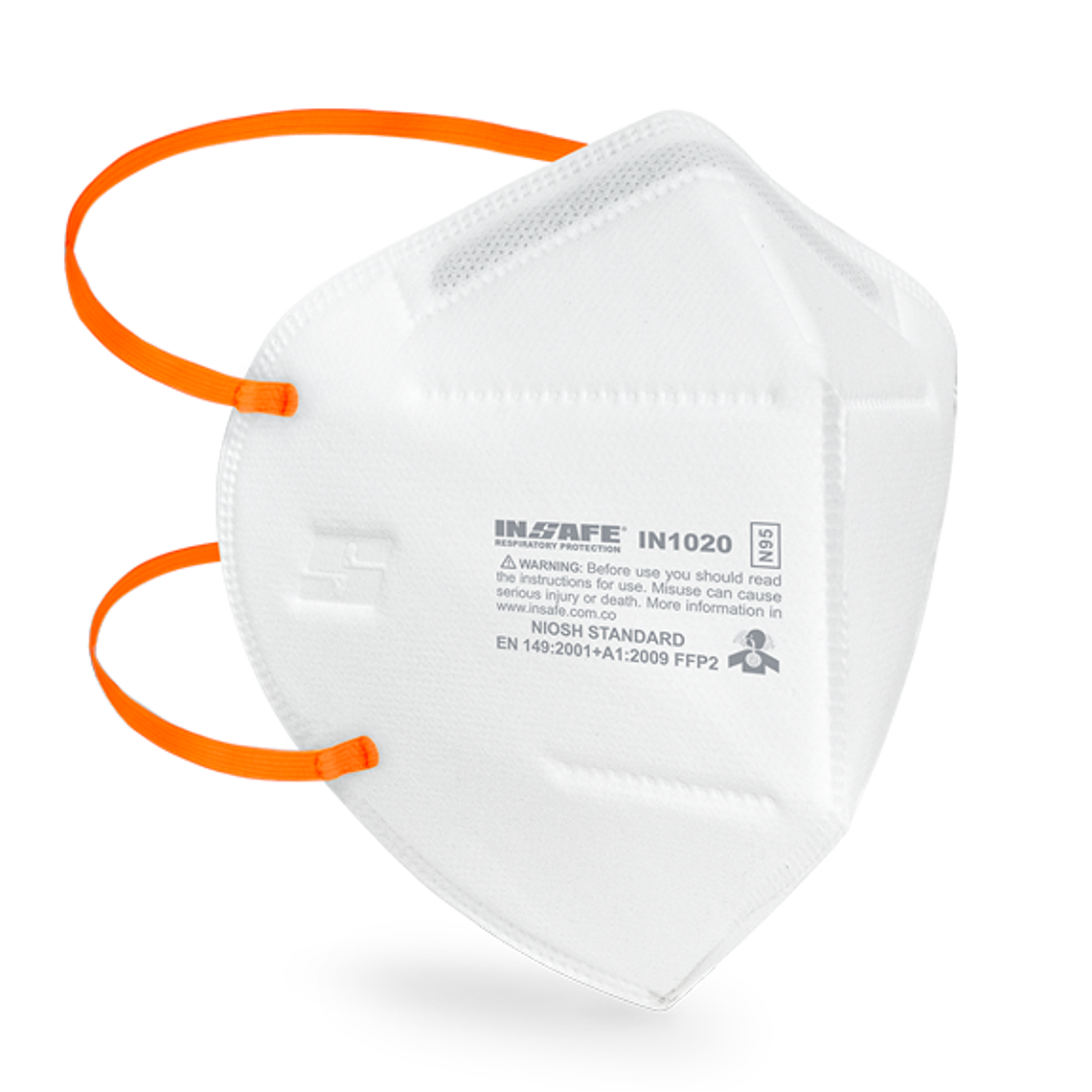 Tapabocas N95 Material Particulado Insafe Ref. IN1020 1
