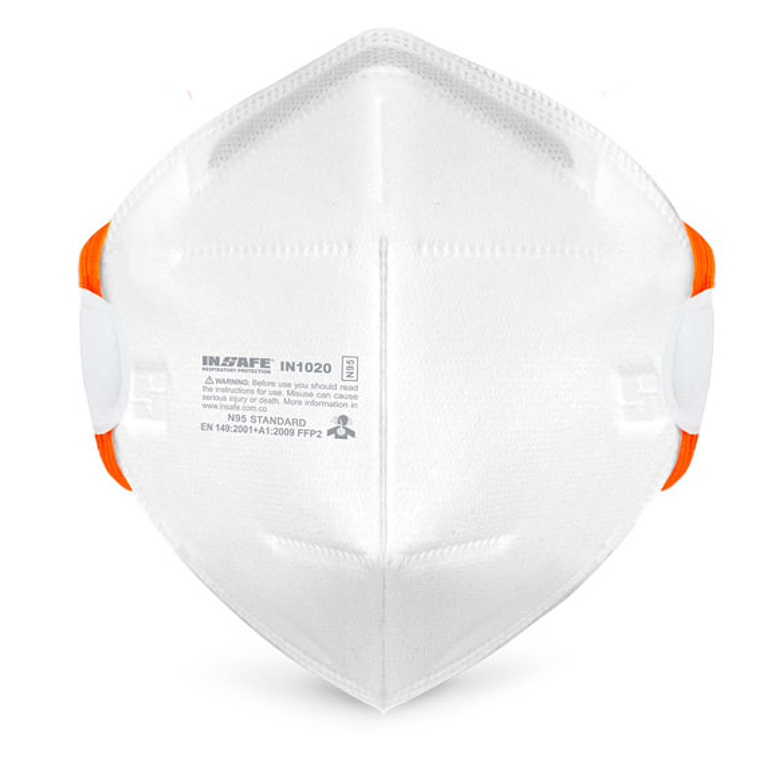 Tapabocas N95 Material Particulado Insafe Ref. IN1020 2