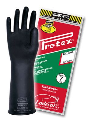 Guante Protex Calibre 55 Caucho Ref. PRC55