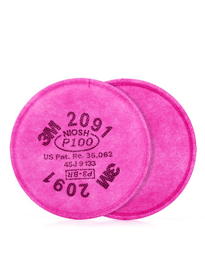Filtros 3M P100 Material Particulado x Par Ref. 2091