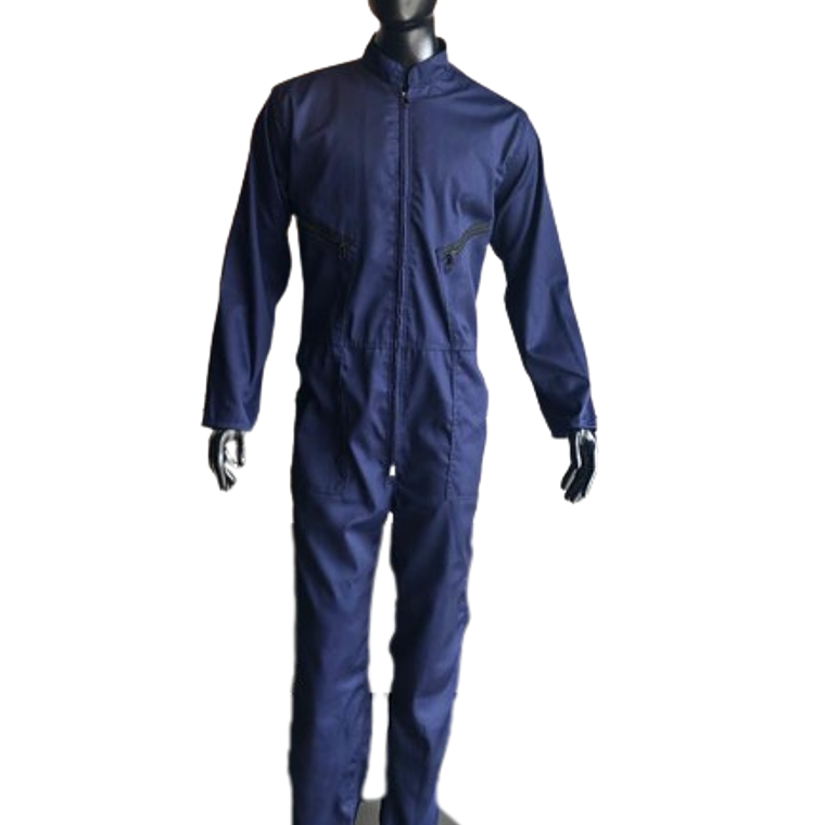 Overol Enterizo Dril Color: Azul Oscuro Promoción Poliester Ref. 110410 1