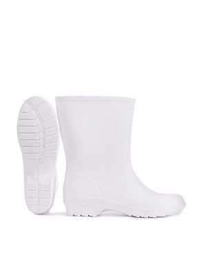 Bota Bahía Dama Caña Idecal Blanca Ref. 205002