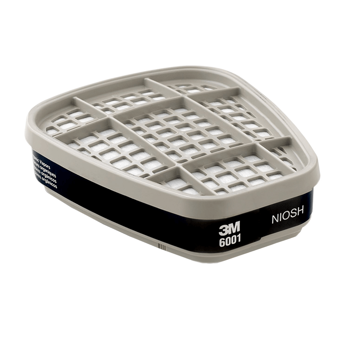 Cartucho 3M Vapores Orgánicos x 2 Unidades Ref. 6001 para 1 pieza facial 1