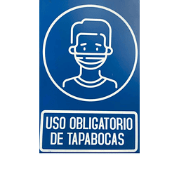 Señalización Uso Obligatorio de Tapabocas Ref. 413001