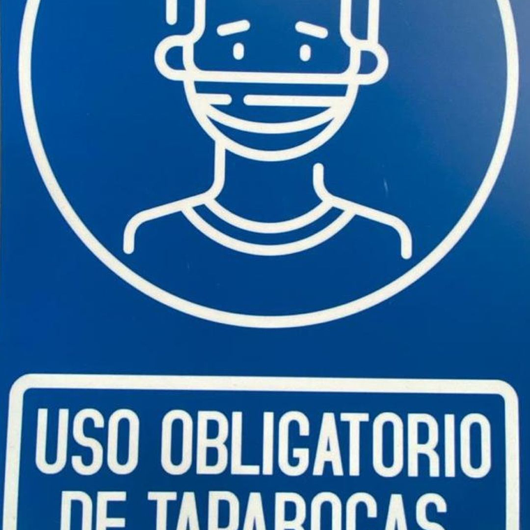 Señalización Uso Obligatorio de Tapabocas Ref. 413001 1