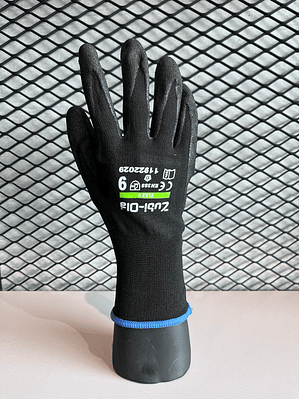 Guante Zubiola Nylon Nitrilo Flex Negro Ref. 11922028/29