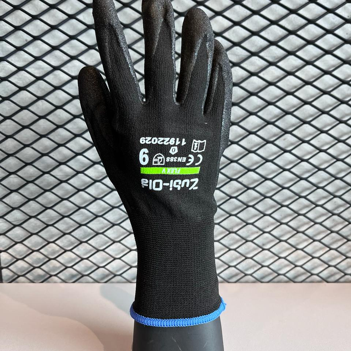 Guante Zubiola Nylon Nitrilo Flex Negro Ref. 11922028/29 1