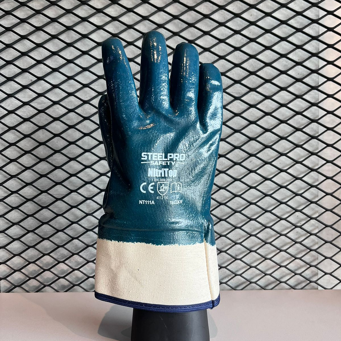 Guante Steelpro Nitrilo Liso Ref. 8370 1