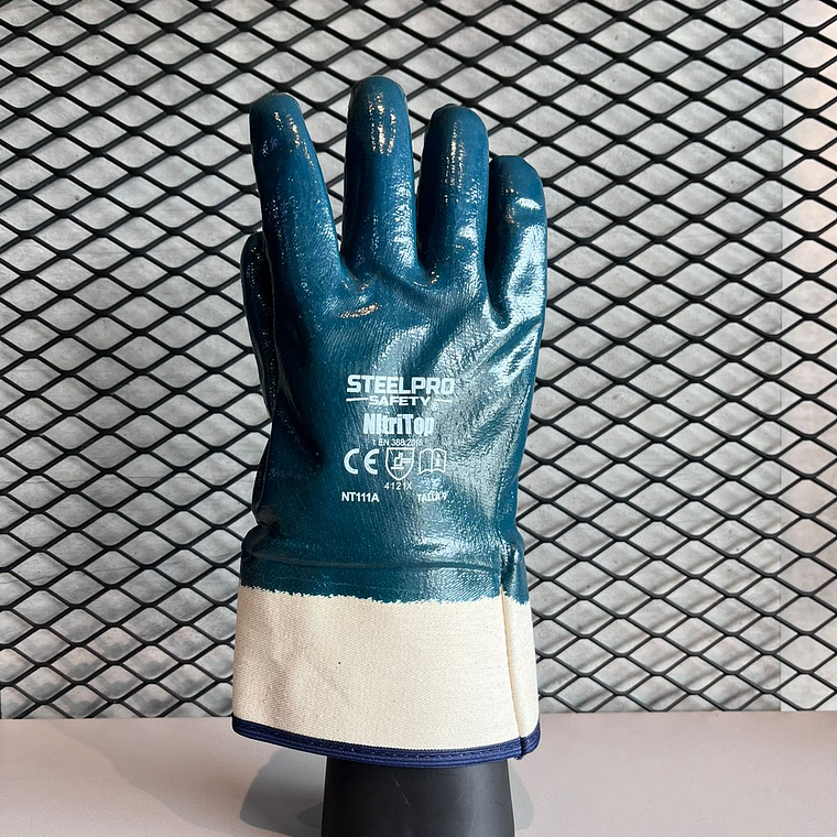 Guante Steelpro Nitrilo Liso Ref. 8370 1