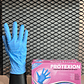 Guante Nitrilo Protex Azul x 100 unidades Ref. PR202 - Miniatura 1