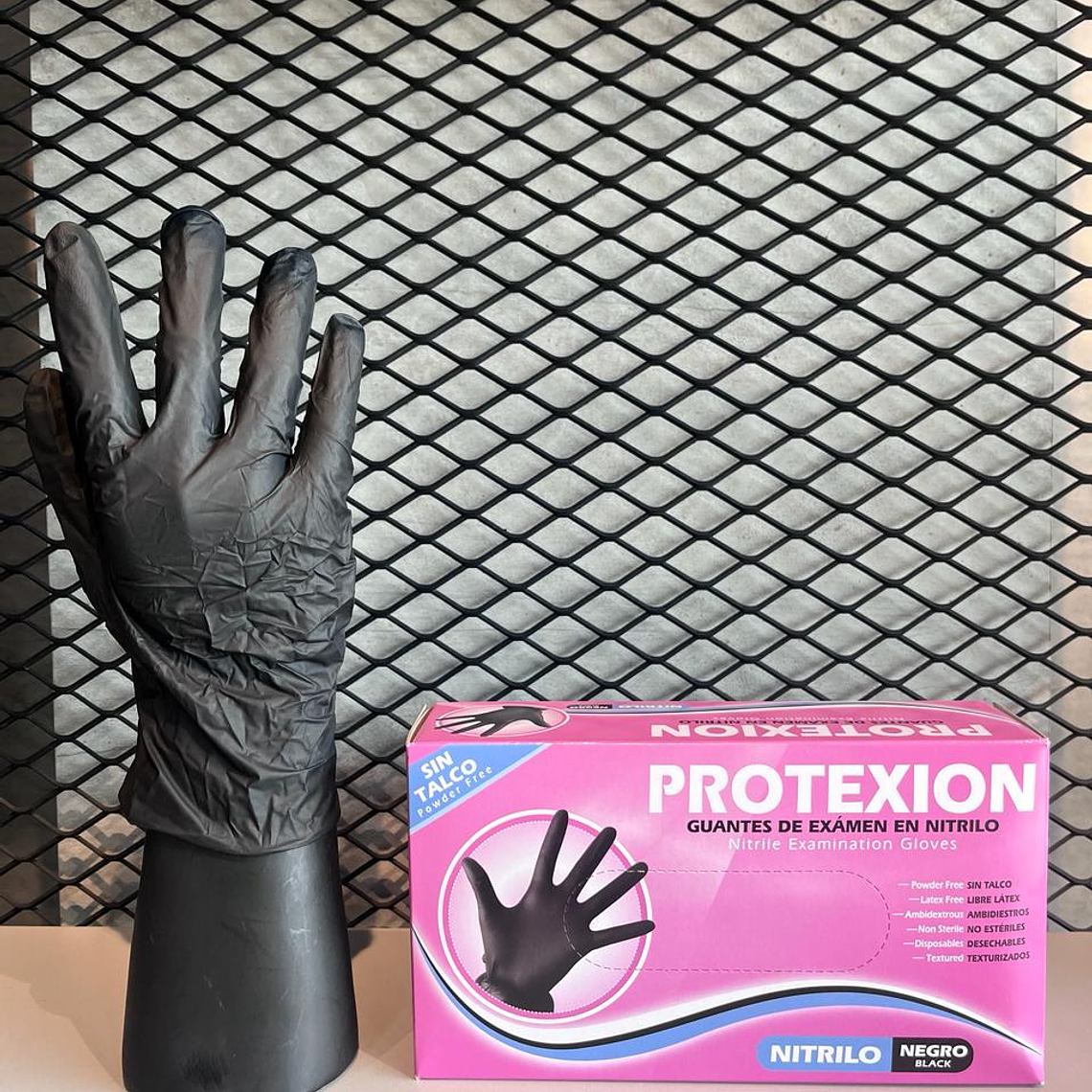 Guante Nitrilo Protex Azul x 100 unidades Ref. PR202 4