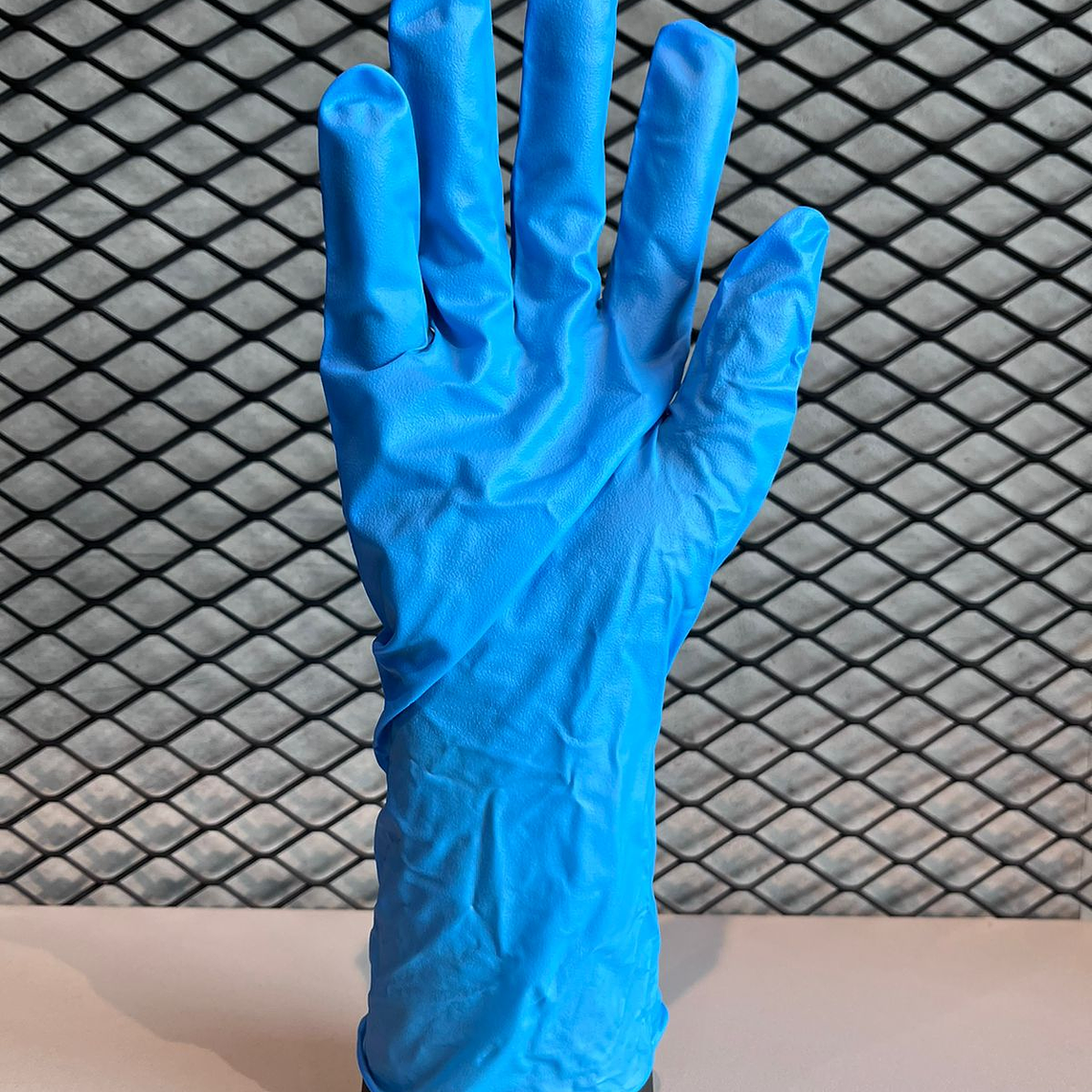 Guante Zubiola Nitrilo Azul 8 Mils x 50 unidades Ref. 11931027/28/29 3
