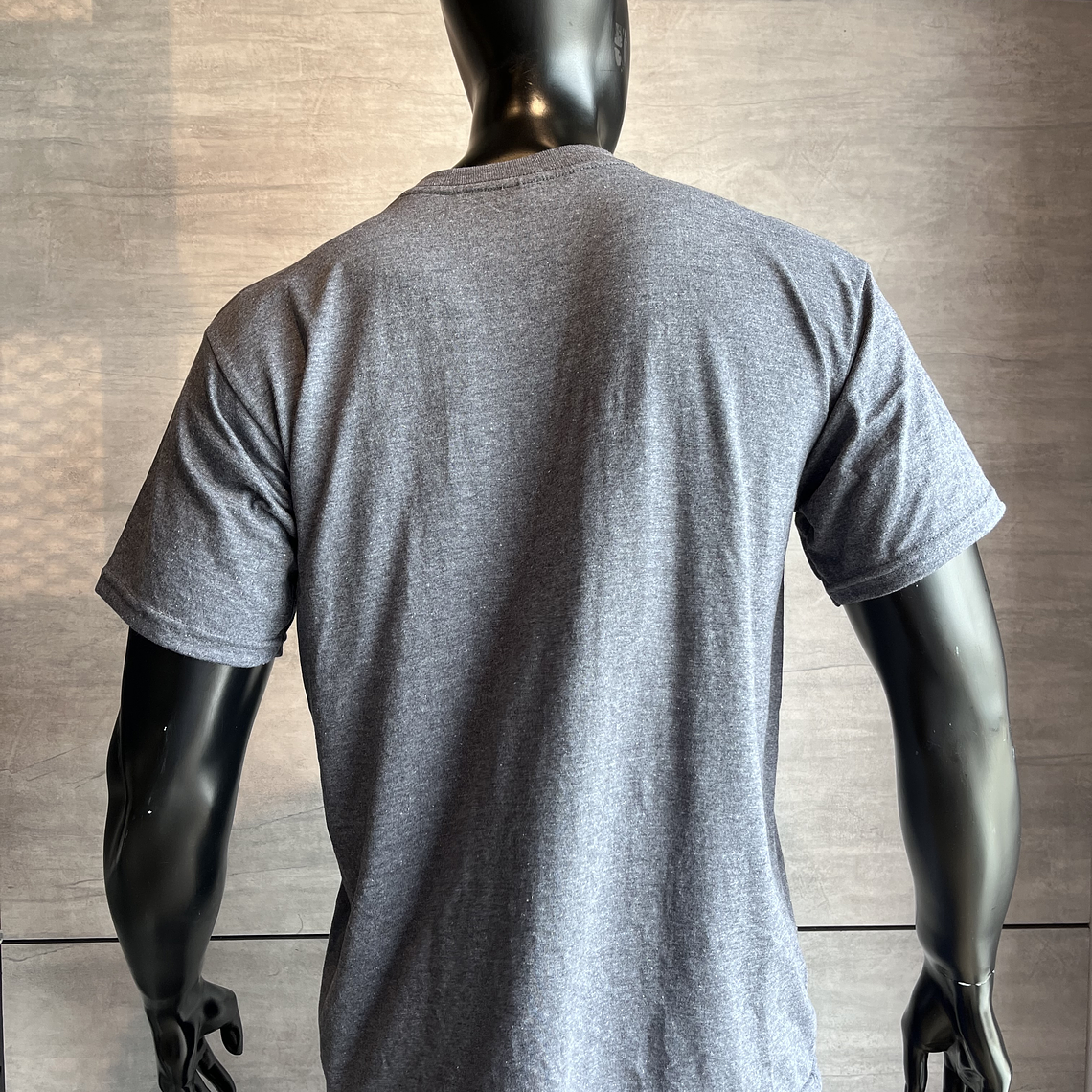 Camiseta Cuello Redondo Gris Oscuro Ref. 200170 3