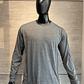 Camiseta Cuello Redondo Manga Larga Gris Oscuro Ref. 210170 - Miniatura 2