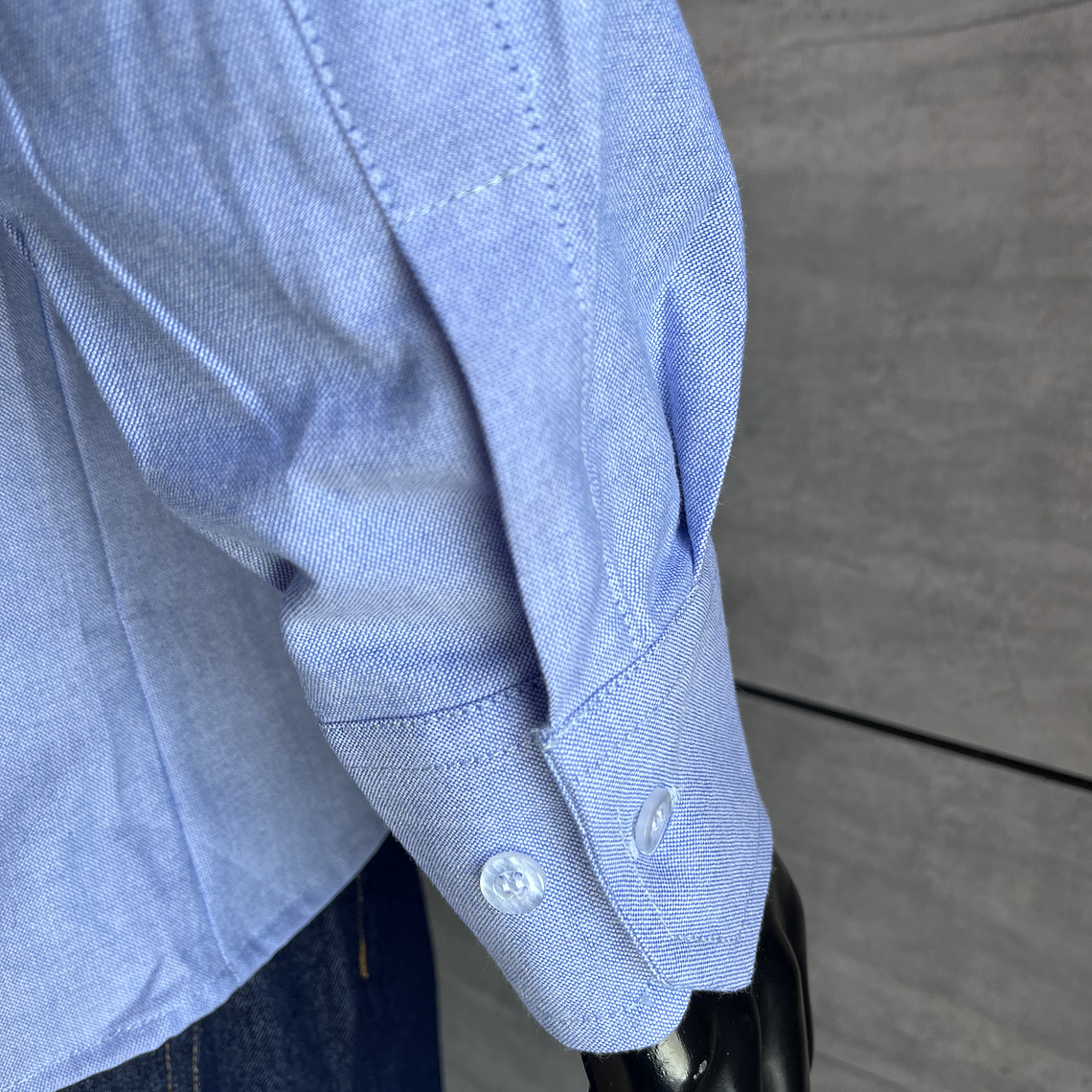 Camisa Oxford Manga Larga Caballero Ref. 130310 4