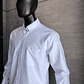 Camisa Oxford Manga Larga Caballero Blanca Ref. 130310 - Miniatura 4