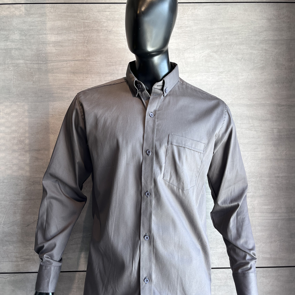 Camisa Tipo Ingeniero Dril Twill Color: Gris Ref. 130420 2