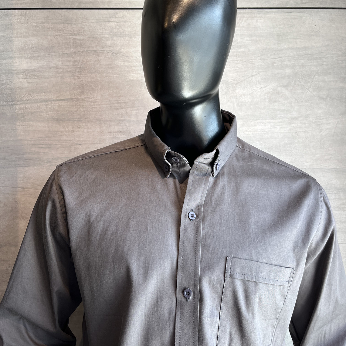 Camisa Tipo Ingeniero Dril Twill Color: Gris Ref. 130420 4