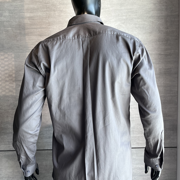 Camisa Tipo Ingeniero Dril Twill Color: Gris Ref. 130420 5