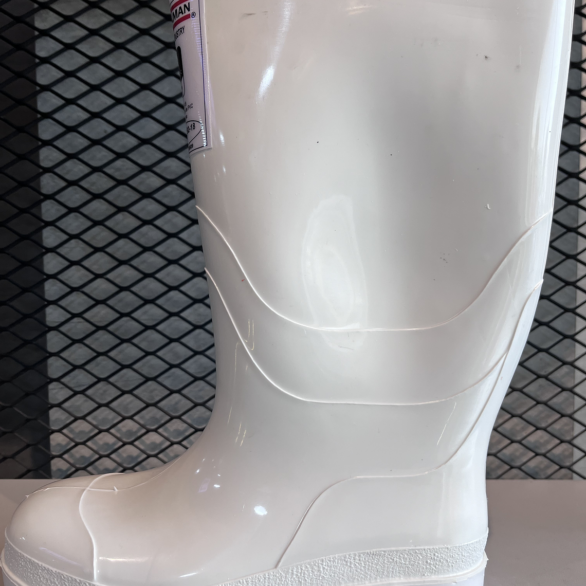 Bota Croydon Workman Food Industry PVC Blanca Sin Punta de Seguridad Ref. 2400010  4