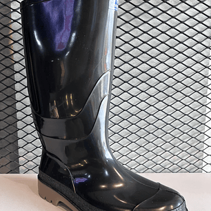 Bota Croydon Macha Alta Negra PVC Ref. 2330090 