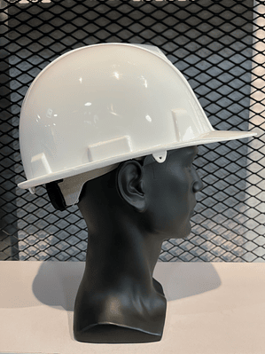 Casco Armadura Dieléctrico con Rachet Blanco Ref. A1300 