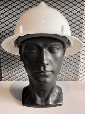 Casco Armadura Imperio Rachet Dieléctrico Blanco Ref. A1600RC