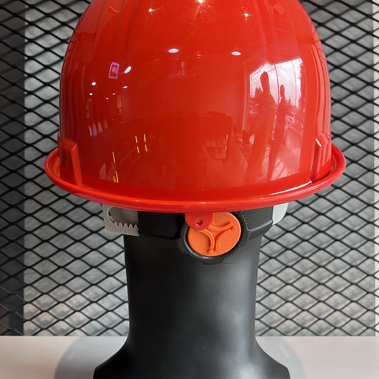 Casco Armadura Dielectrico con Rachet 4 Puntos de Apoyo Rojo Ref. A1300 3