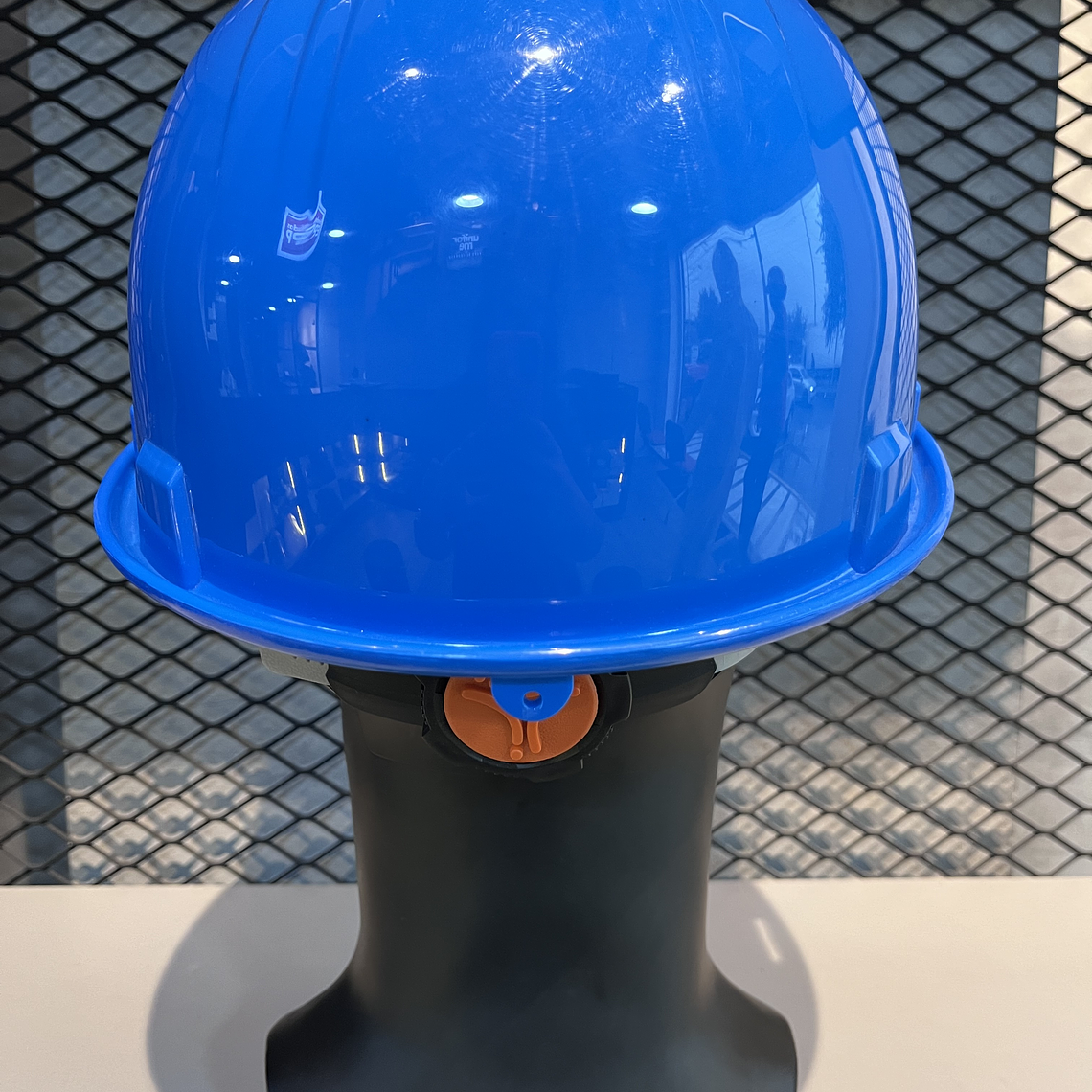 Casco Armadura Dieléctrico con Rachet 4 Puntos de Apoyo Azul Ref. A1300 3
