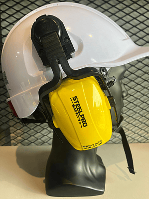 Protector Auditivo Steelpro de Insertar a Casco Ref. 300070 - No incluye el casco.