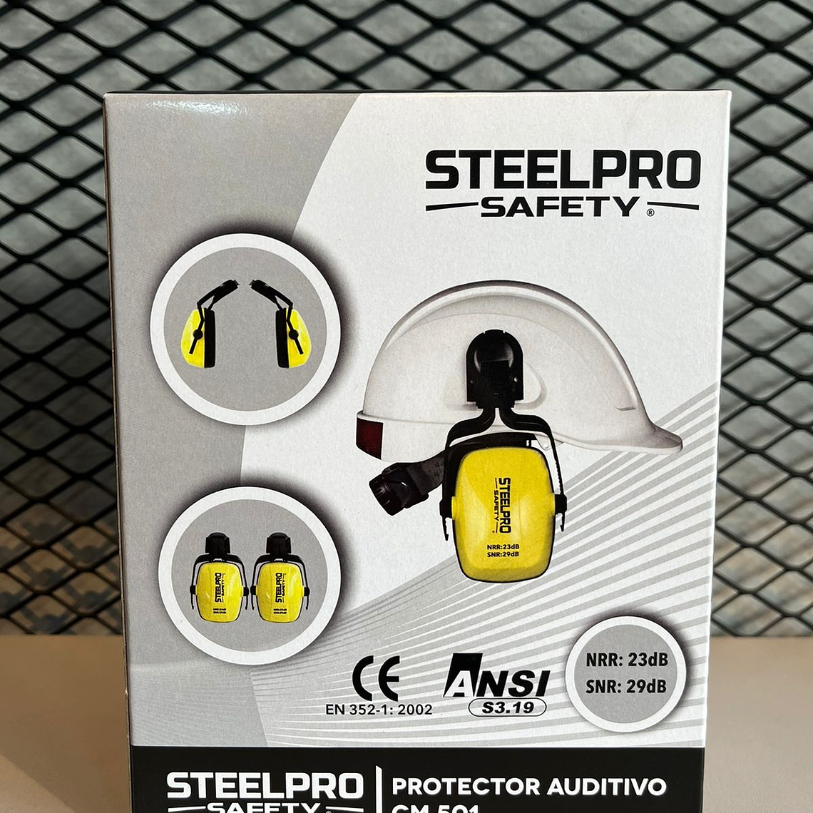 Protector Auditivo Steelpro de Insertar a Casco Ref. 300070 - No incluye el casco. 4